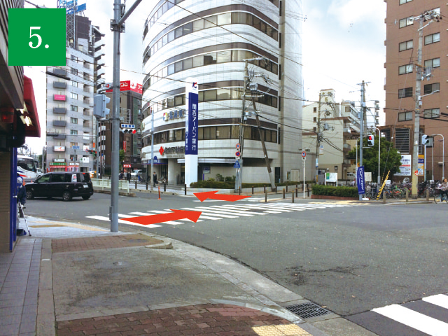 阪神本線「野田」駅からの来院方法5